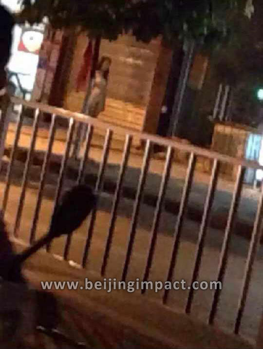 Photo: Chinese girl streaking for Iphone 6