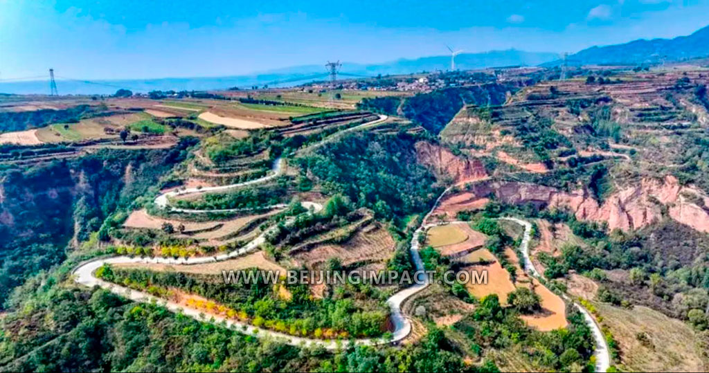 Pinglu County Road Shanxi Province