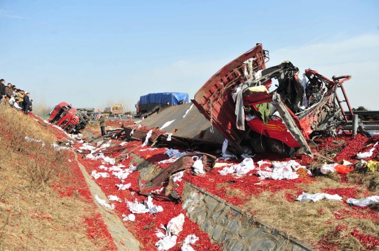 Hubei truck explosion