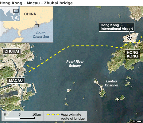 Hongkong Macau bridge